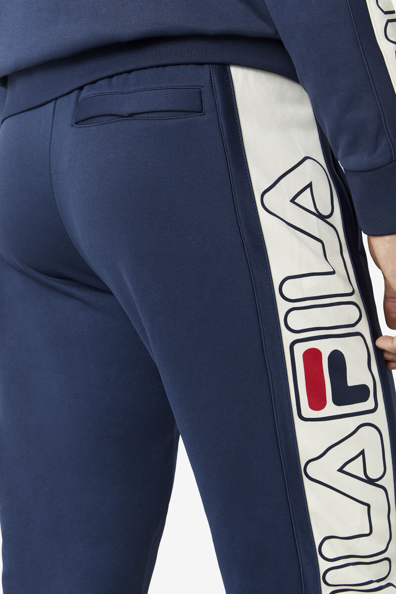 Fila Greene Pant Navy / Red | NZ4LWUJkmiE