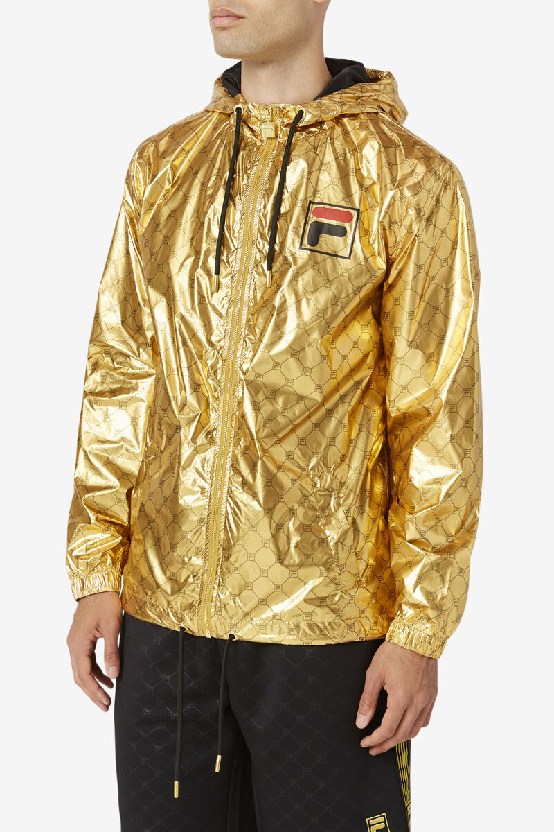 Fila Gustas Long Wind Jacket Gold | res3l4G9KU9