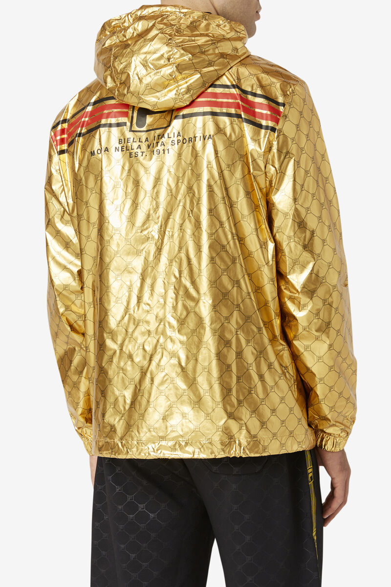 Fila Gustas Long Wind Jacket Gold | res3l4G9KU9