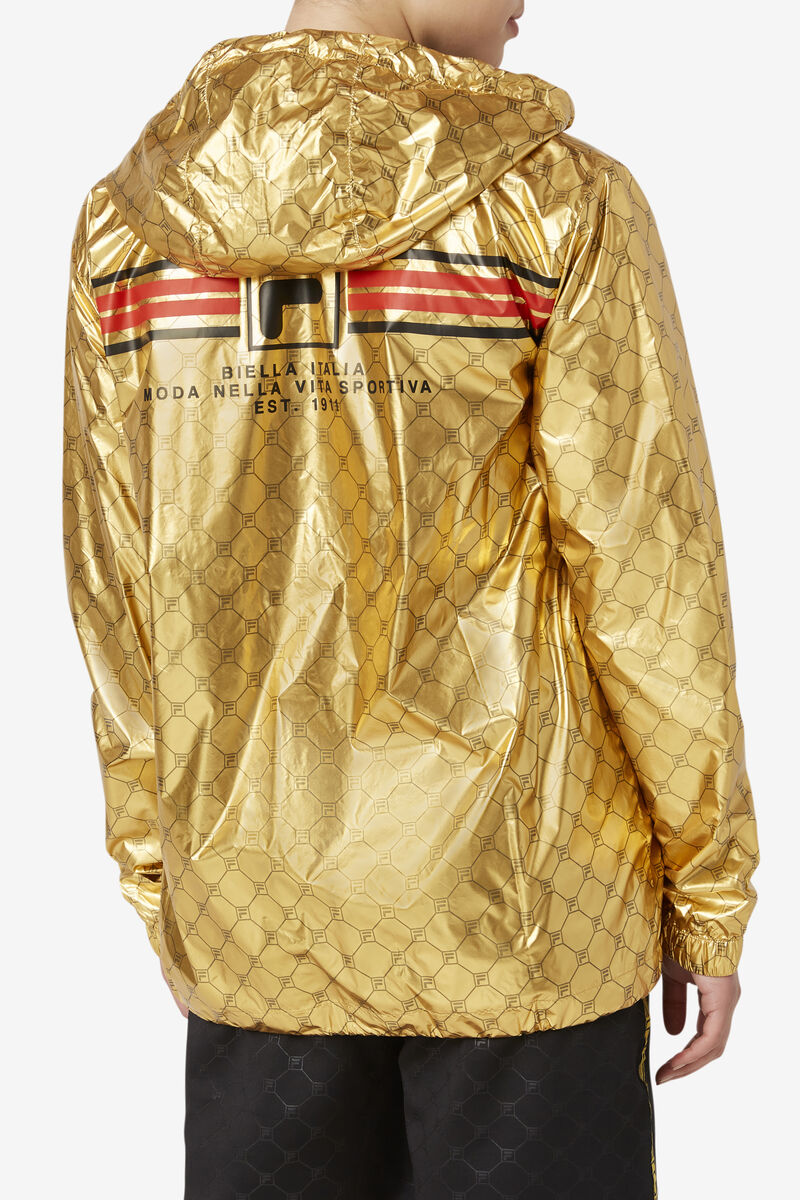 Fila Gustas Long Wind Jacket Gold | res3l4G9KU9