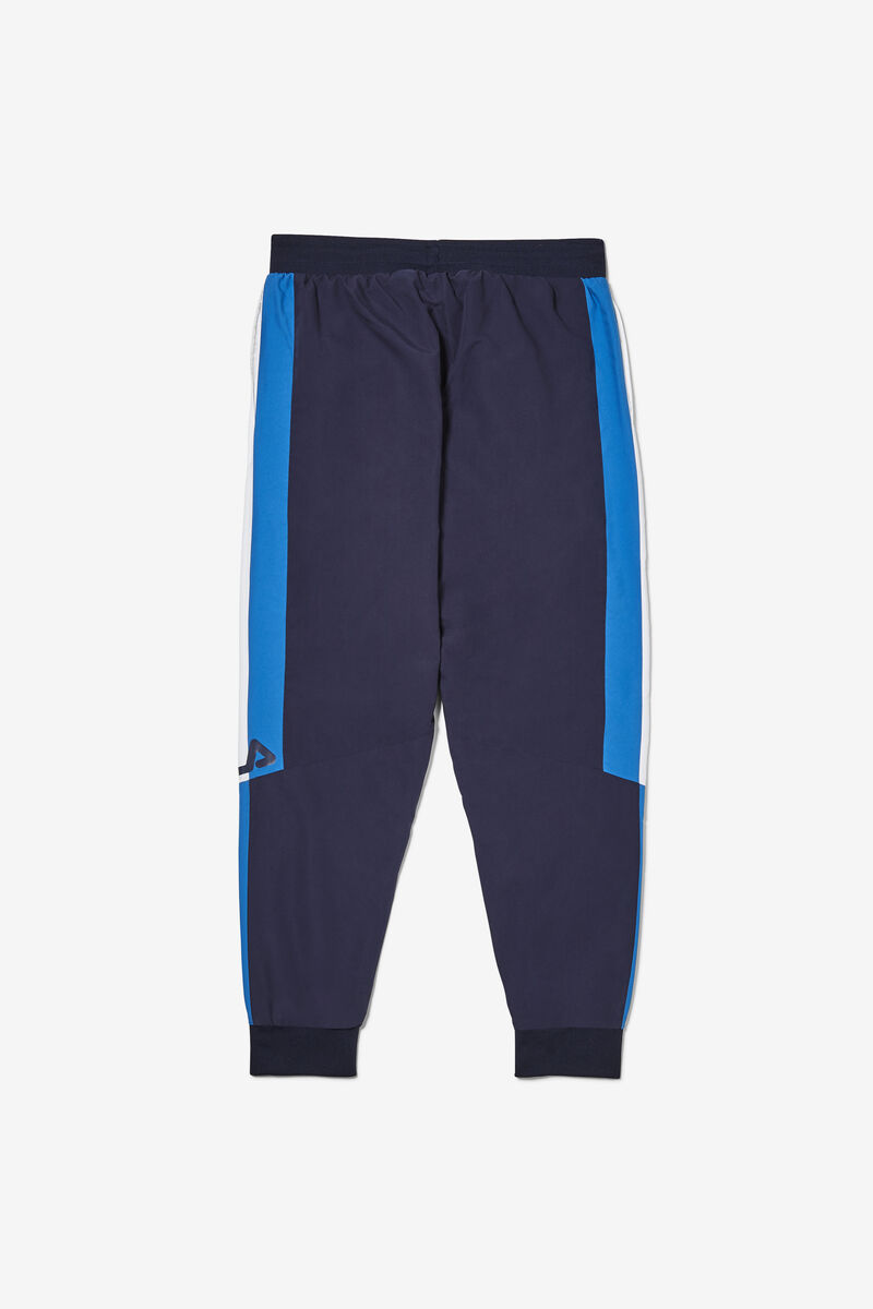 Fila Hudson Track Pant White / Navy / Blue | 9E5aKAATqUg