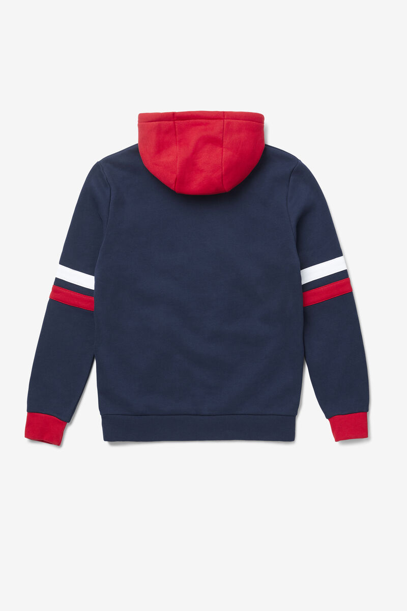 Fila Hurley Hoodie Navy / Red / White | BdOrVwWr2cw