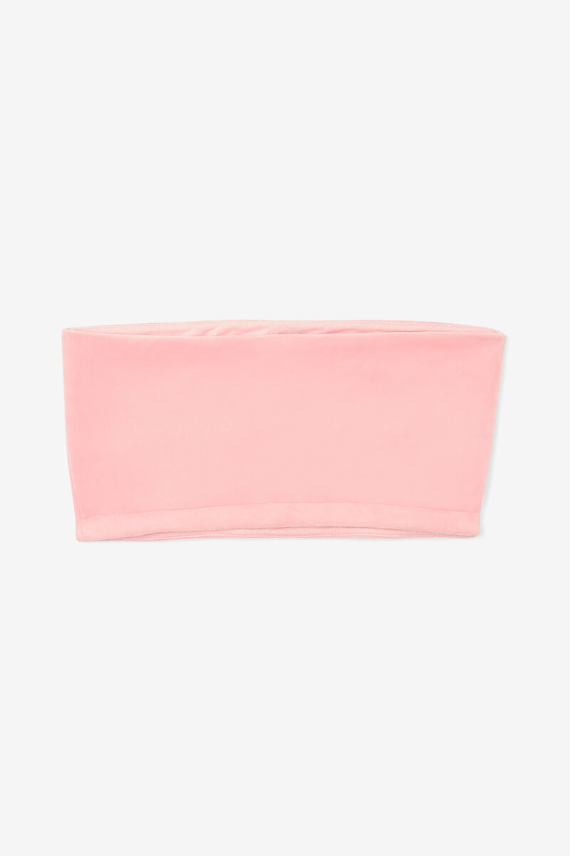 Fila Iman Bandeau Top Pink | HdYVTOQaU4r