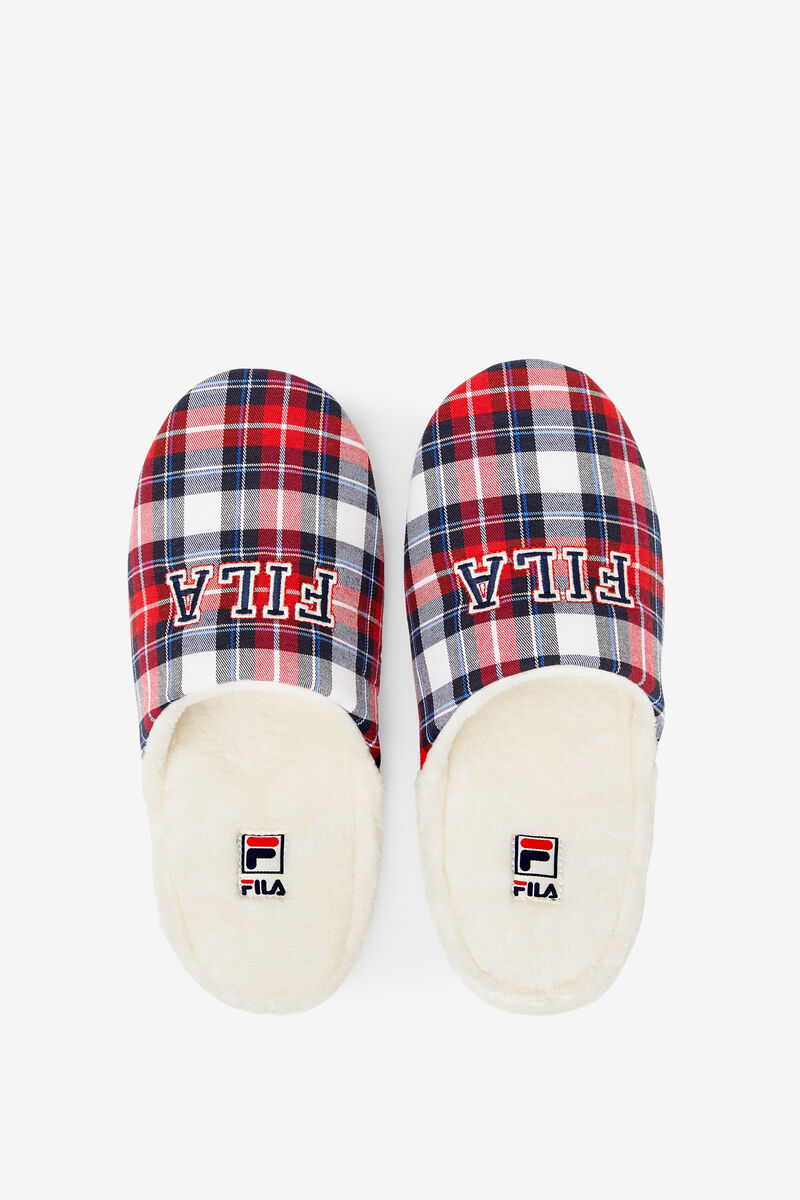 Fila Interim Slippers Collegiate Navy / Red | bhw9scFogo8