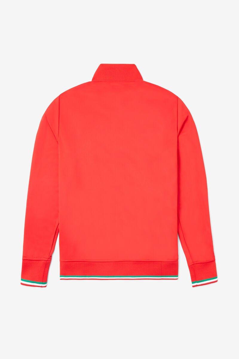 Fila Italia Track Jacket Red / White | 4PulbNNWqoM