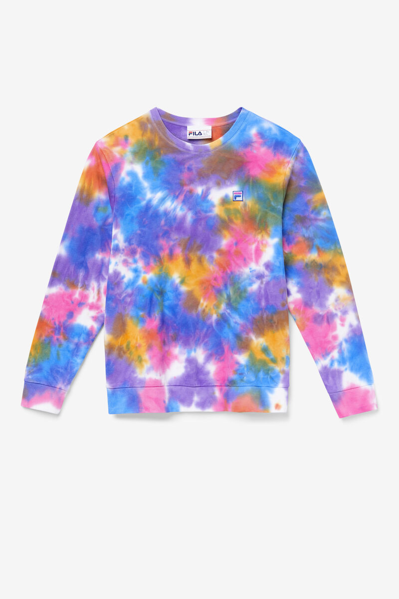 Fila Jamie Tie Dye Crewneck Sweater Multicolor | NuTwv7Ehoso