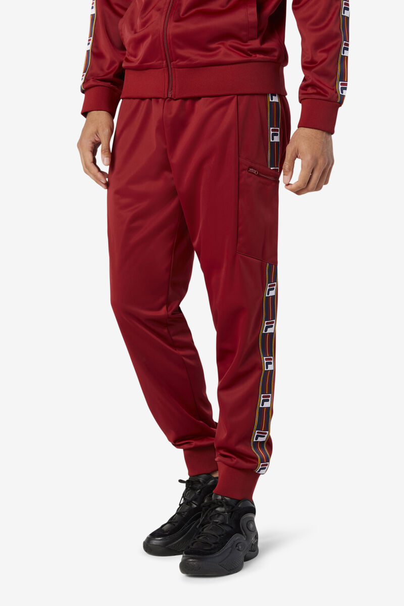 Fila Jaxson Pant Red | Tsg74818hNn