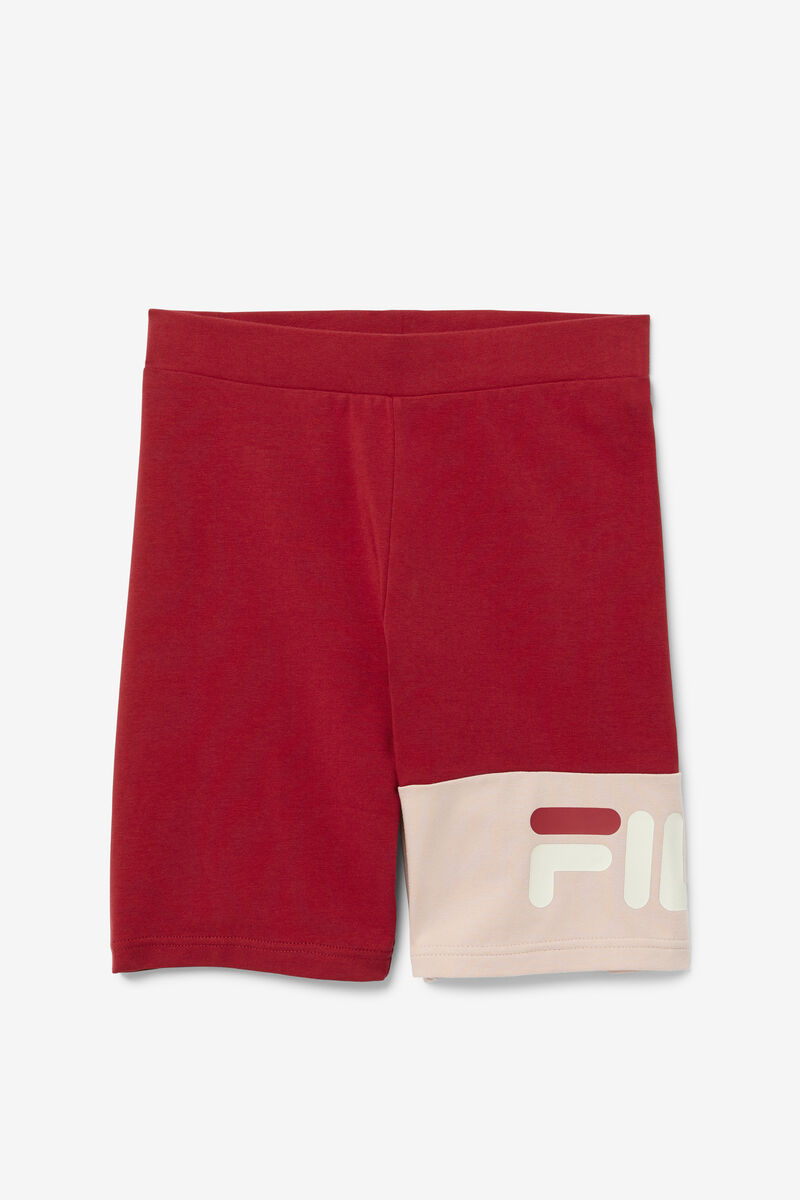 Fila Kaira Bike Shorts Red / Rose | EAAXwr8sDgE