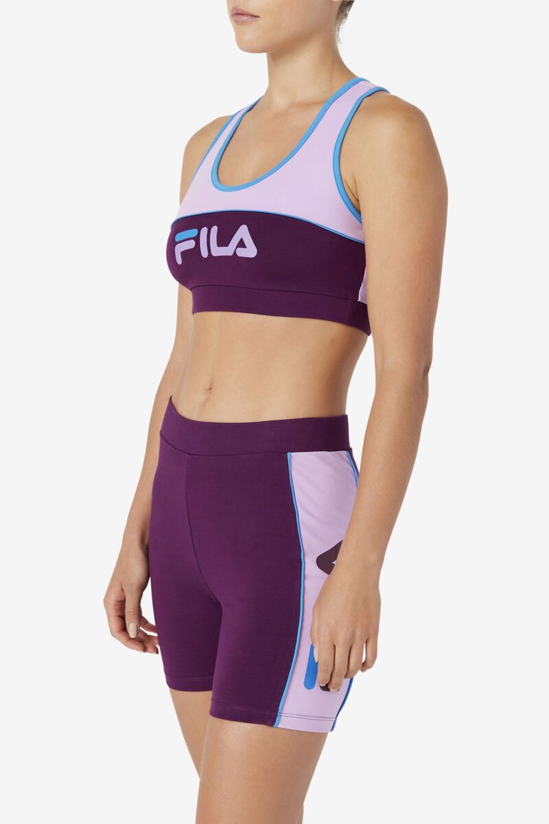 Fila Kairi Bra Top Pink / Purple | Lz95xkHE3mQ