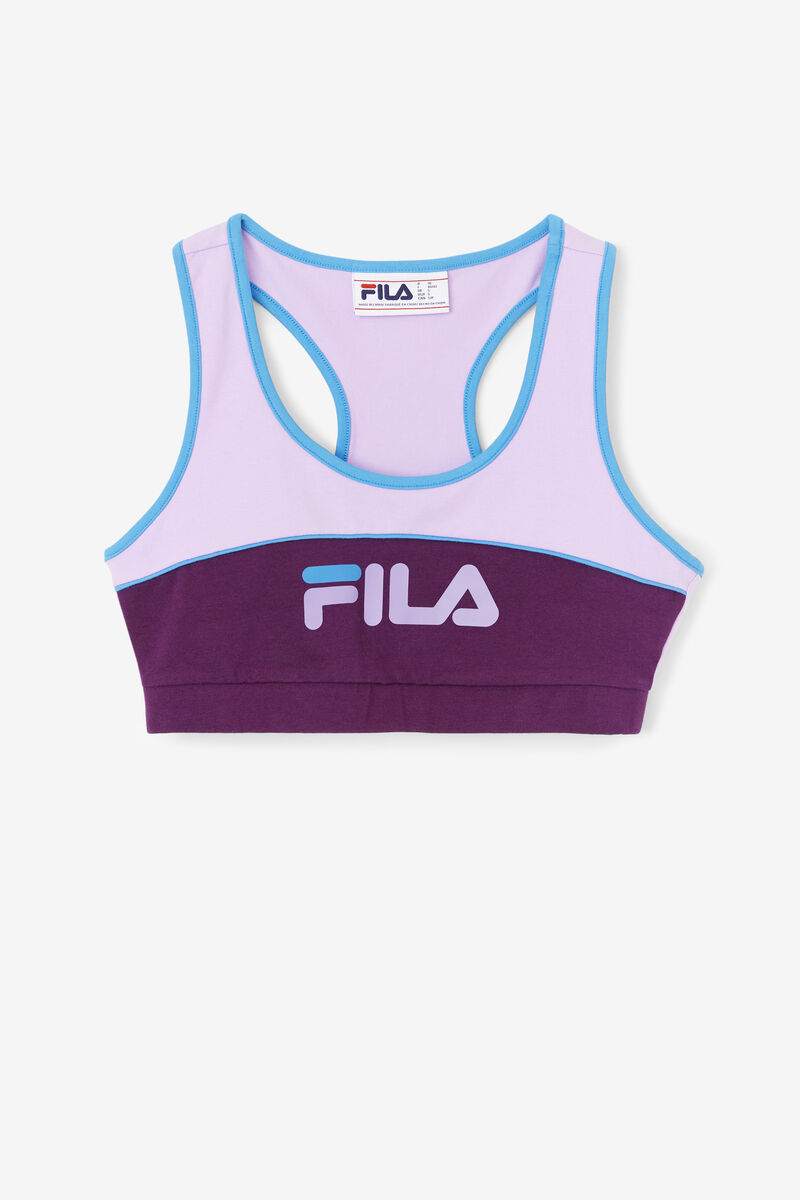 Fila Kairi Bra Top Pink / Purple | Lz95xkHE3mQ