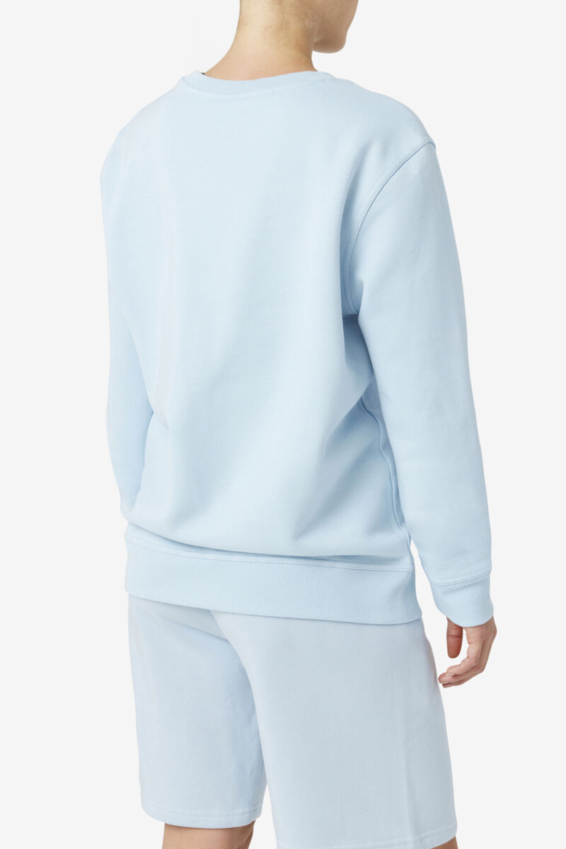 Fila Kieve Sweatshirt Light Blue | iwilmrB1kbJ