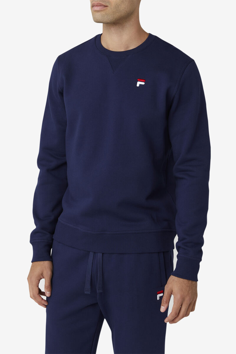 Fila Kieve Sweatshirt Navy | 8aLaBHh4Xvp