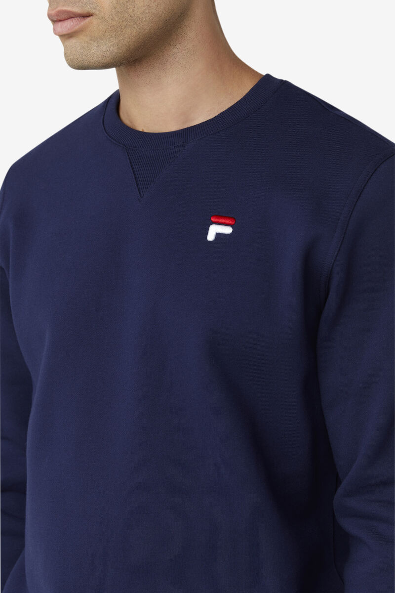 Fila Kieve Sweatshirt Navy | 8aLaBHh4Xvp