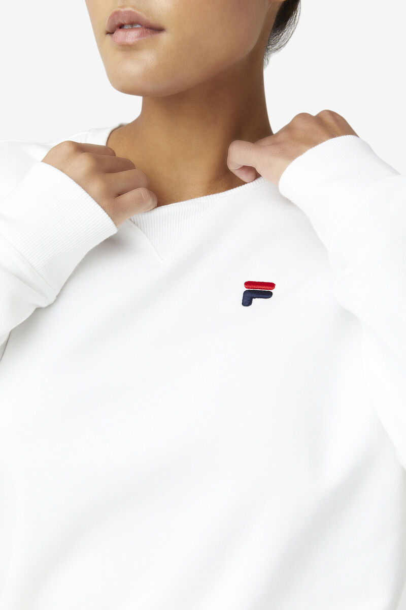 Fila Kieve Sweatshirt White | 7EnrPimaYdf