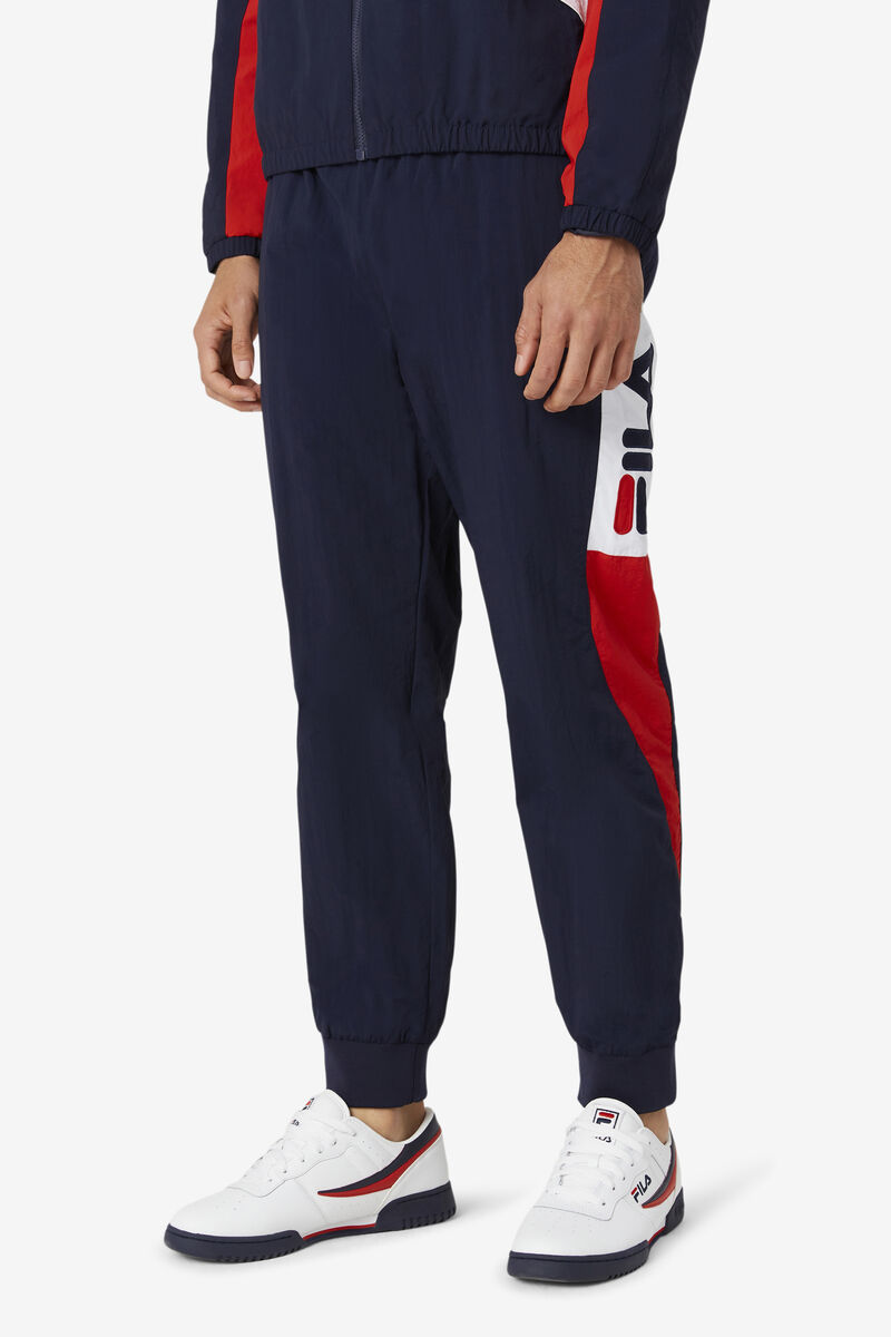 Fila Klio Windpant Navy / White / Red | qYbIgg3sHSH