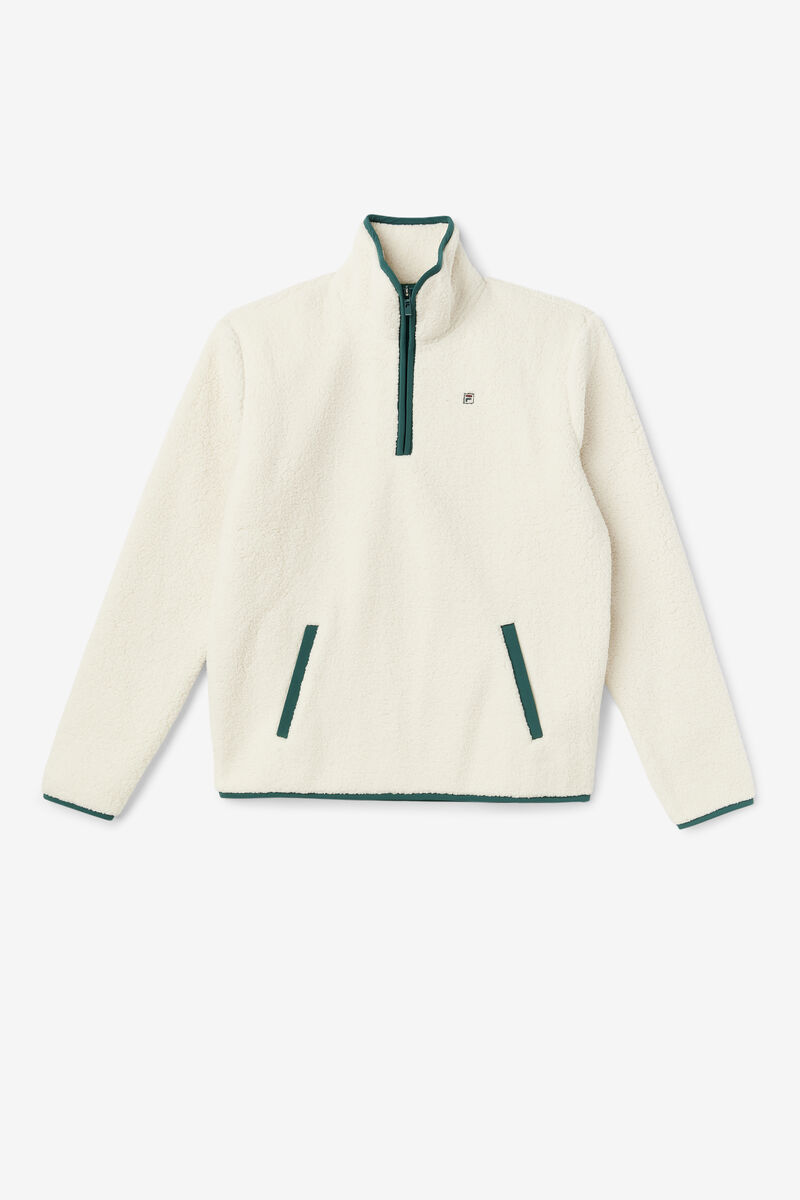 Fila Kyomi Quarter Zip Pullover Light Yellow | wF5UHKNBpAD