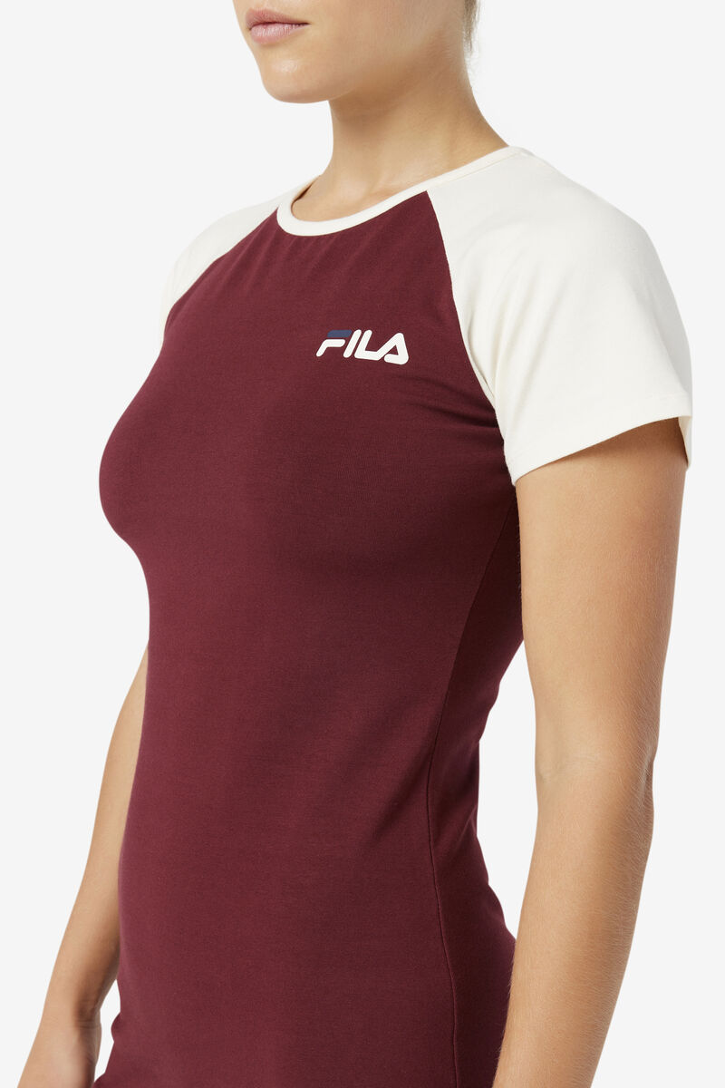 Fila Kyra Dress Rose Red | VSTrJhwe6hU