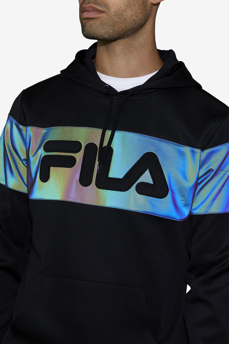 Fila Lando Hoodie Black | 3TiHm1LGSj5