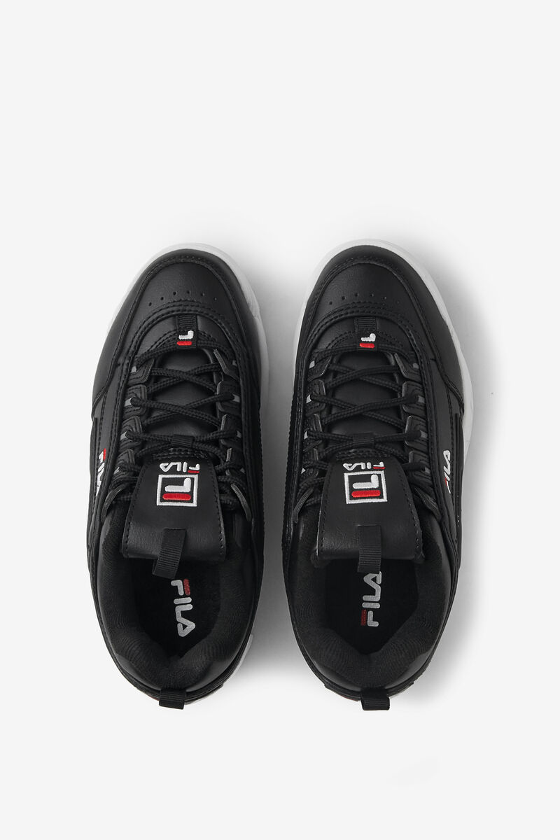 Fila Little Disruptor 2 Black / White / Red | wG9AFrtMsf3