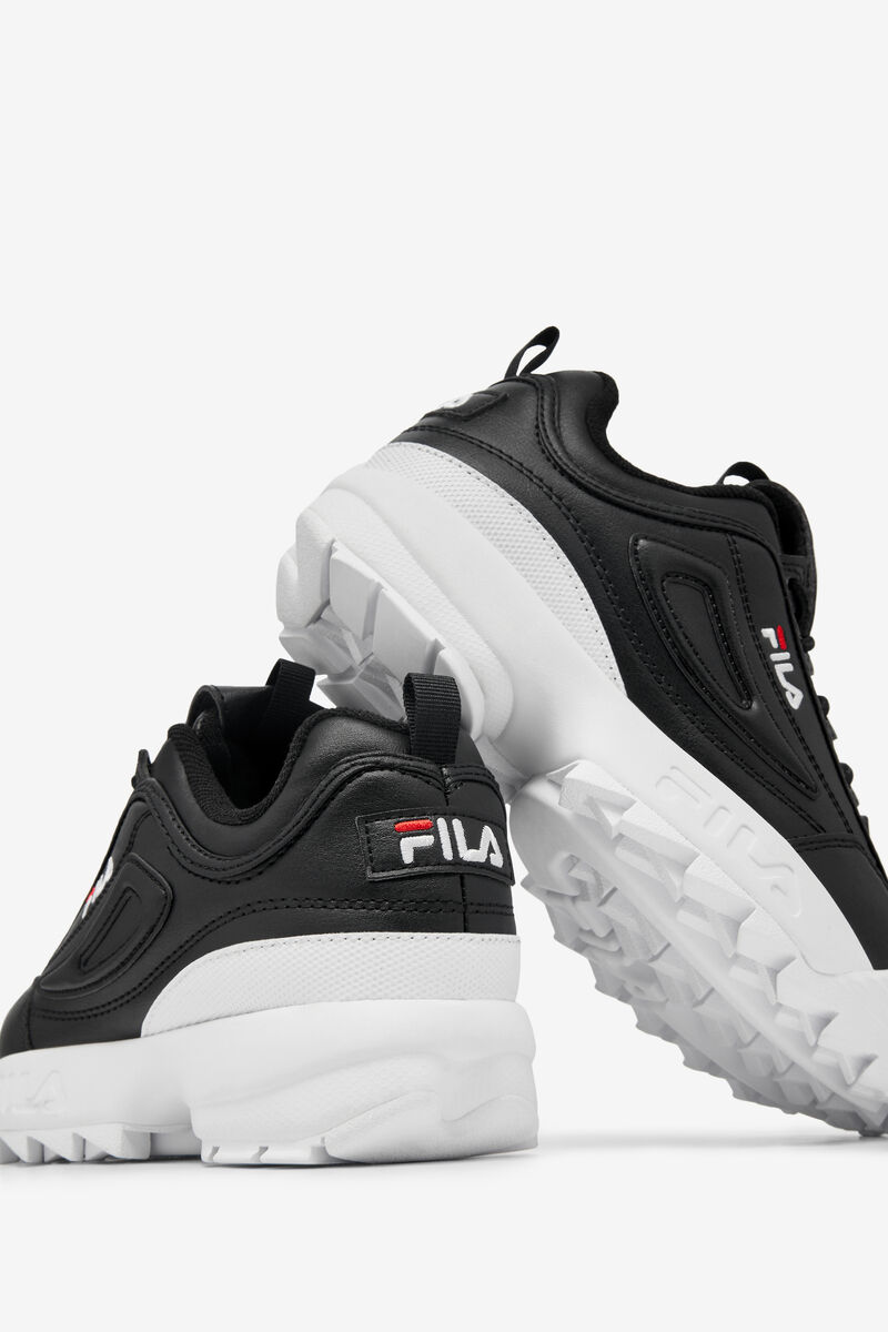 Fila Little Disruptor 2 Black / White / Red | wG9AFrtMsf3