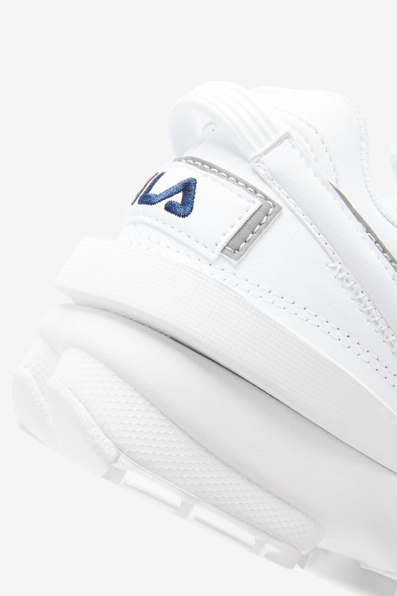 Fila Little Disruptor 2 Exp White / Navy / Red | SVoWeKBHRus