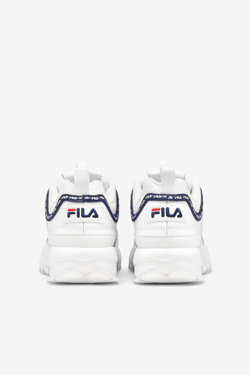 Fila Little Disruptor 2 Repeat White / Navy / Red | eusBJAVai5N