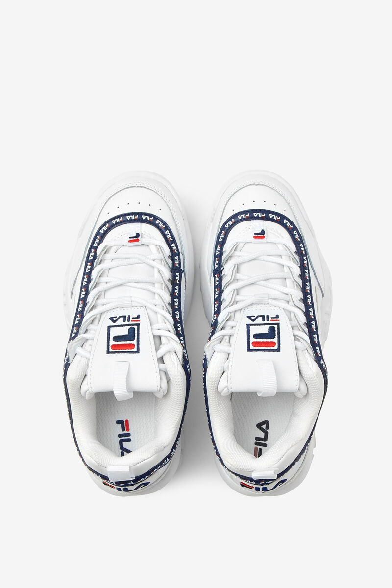 Fila Little Disruptor 2 Repeat White / Navy / Red | eusBJAVai5N