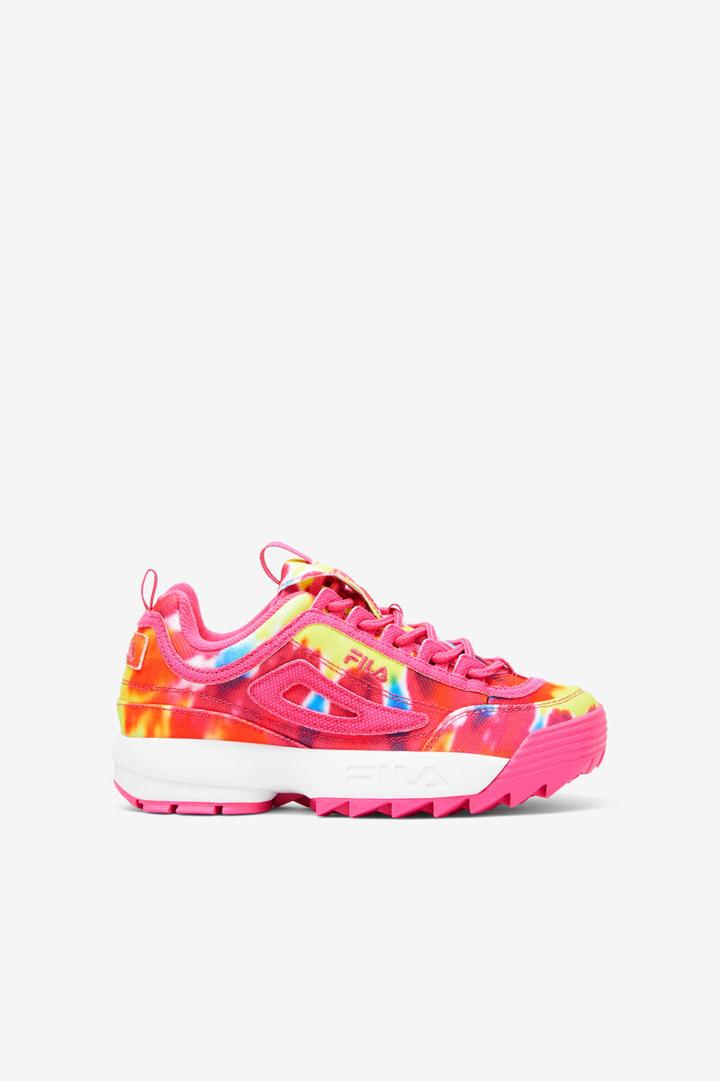 Fila Little Disruptor 2 Tie Dye Multicolor / Pink / White | cbMlOixrqwn