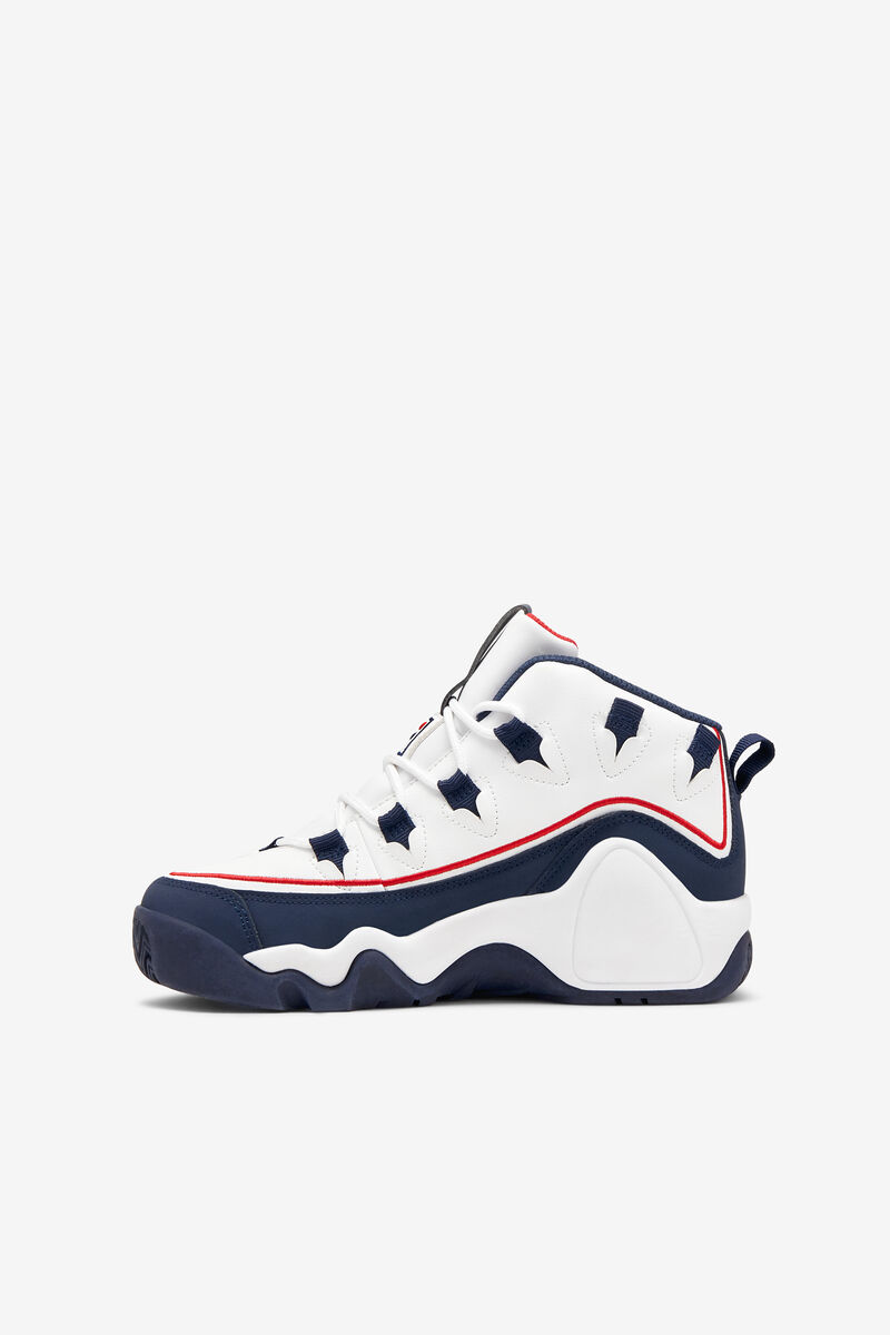 Fila Little Grant Hill 1 Offset White / Navy / Red | zSxHb1NK3Fh