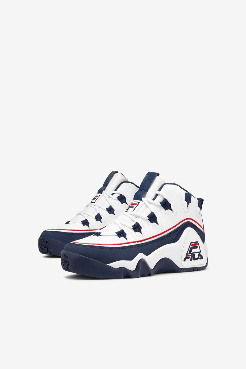 Fila Little Grant Hill 1 Offset White / Navy / Red | zSxHb1NK3Fh