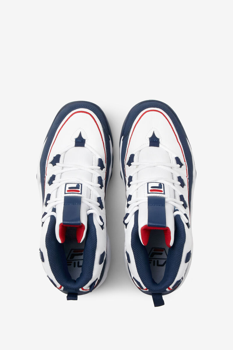 Fila Little Grant Hill 1 Offset White / Navy / Red | zSxHb1NK3Fh