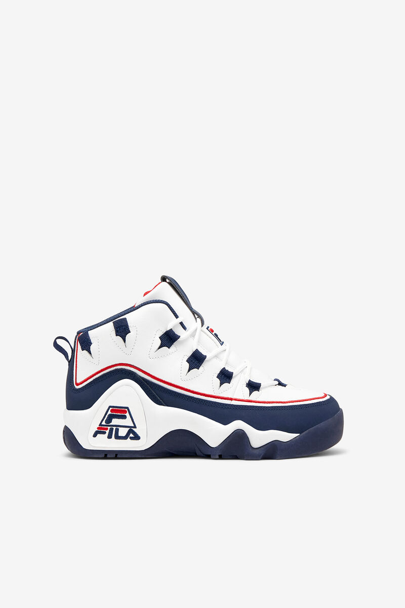 Fila Little Grant Hill 1 Offset White / Navy / Red | zSxHb1NK3Fh