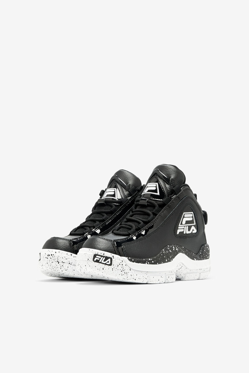 Fila Little Grant Hill 2 Black / White / Black | uBQLErmXBxZ