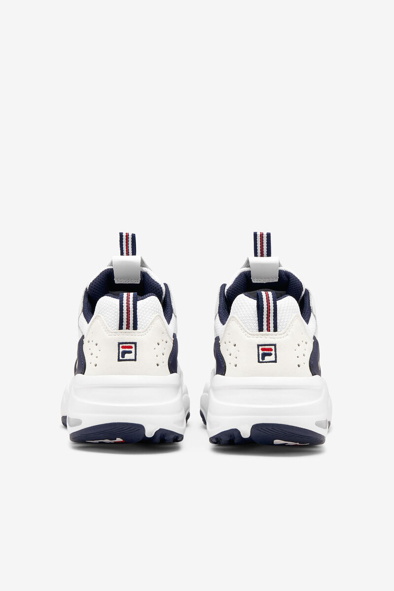 Fila Little Ray Tracer White / Navy / Red | OZ3MjGKh2Cj