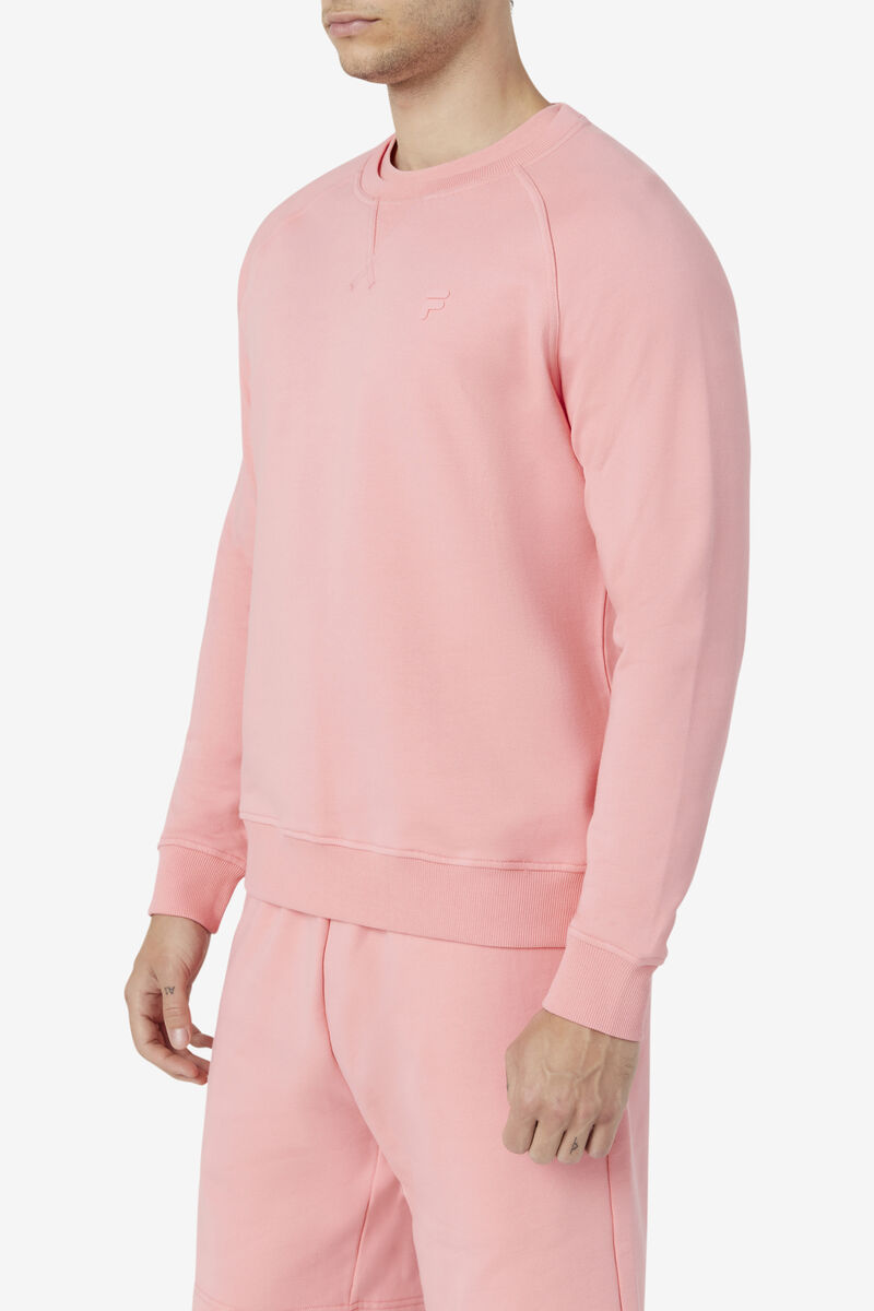 Fila Logan Crewneck Pink | mUtLjXAUho9