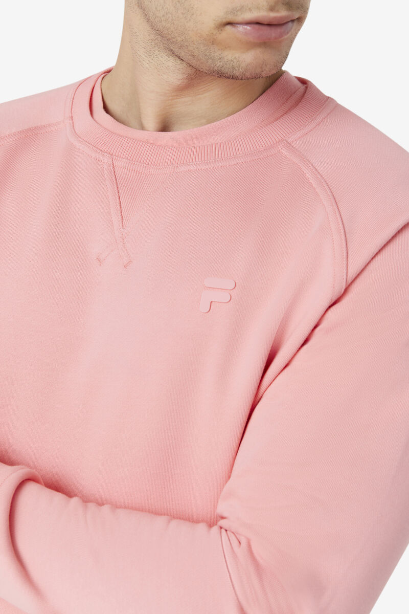 Fila Logan Crewneck Pink | mUtLjXAUho9