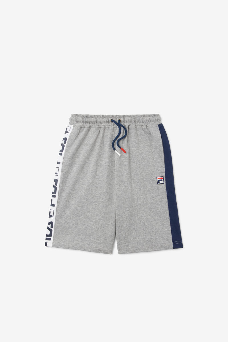 Fila Logo Short Grey | UwXbFcC3EIJ