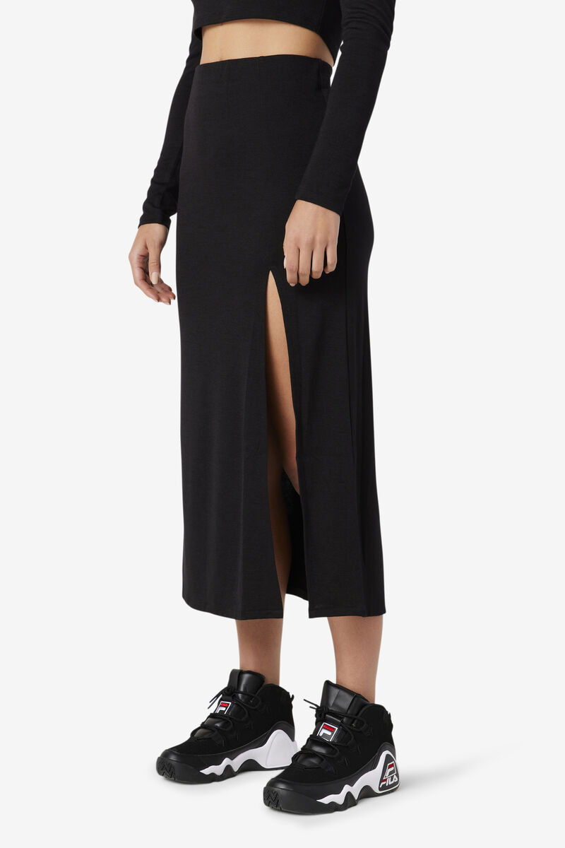 Fila Londyn Midi Skirt Black | DrWtwKvaMcK