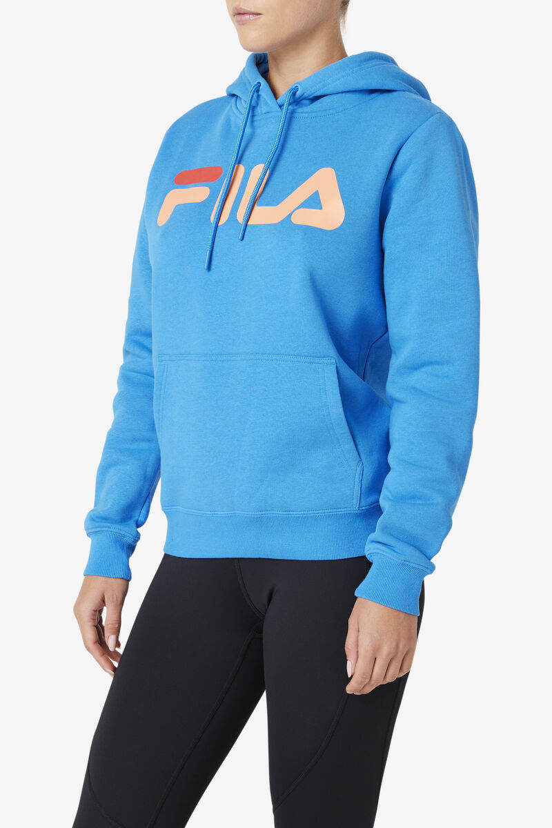 Fila Lucy Hoodie Blue / Orange | x3WBNr3foNx