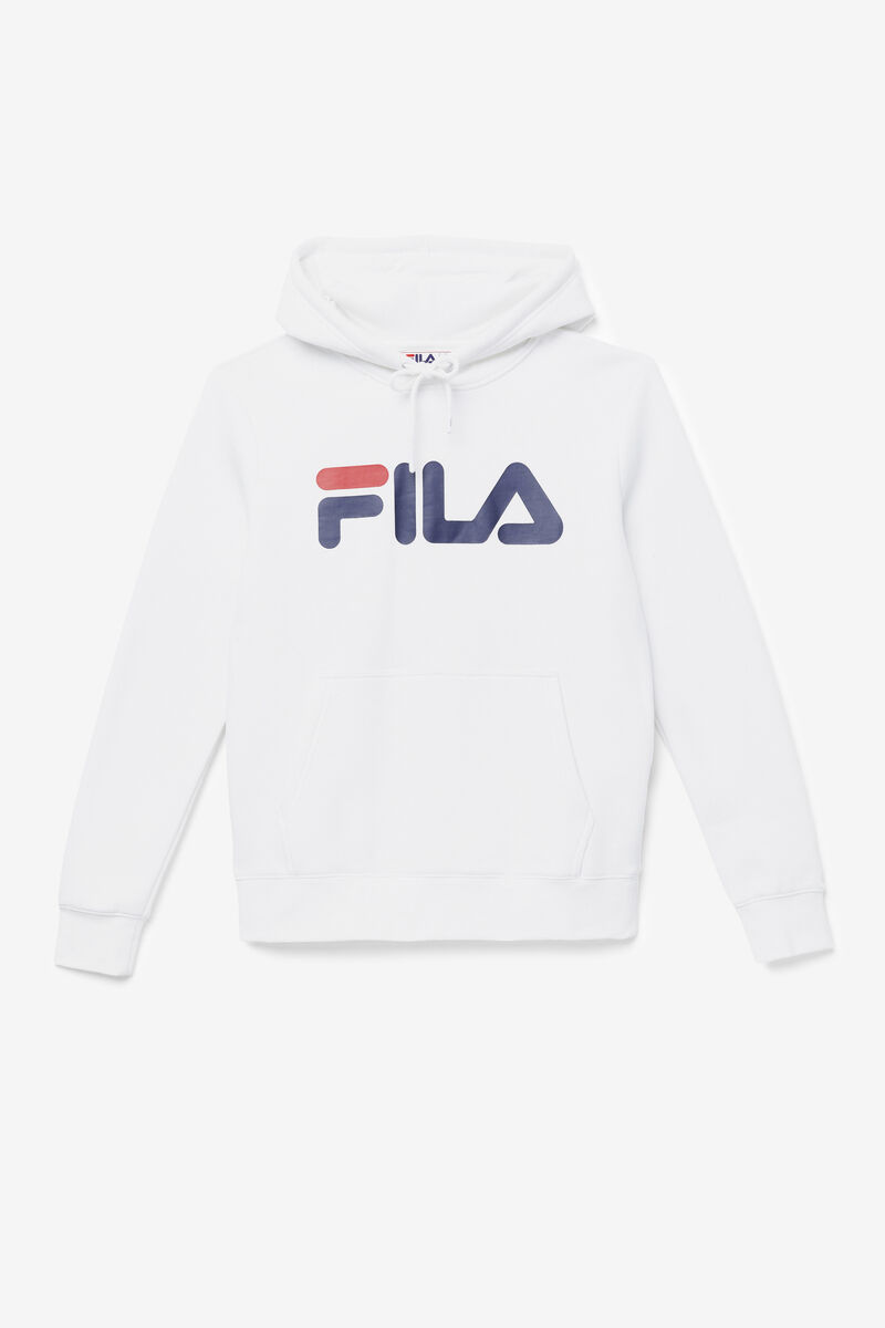 Fila Lucy Hoodie White / Navy | u61CWUUxIAn