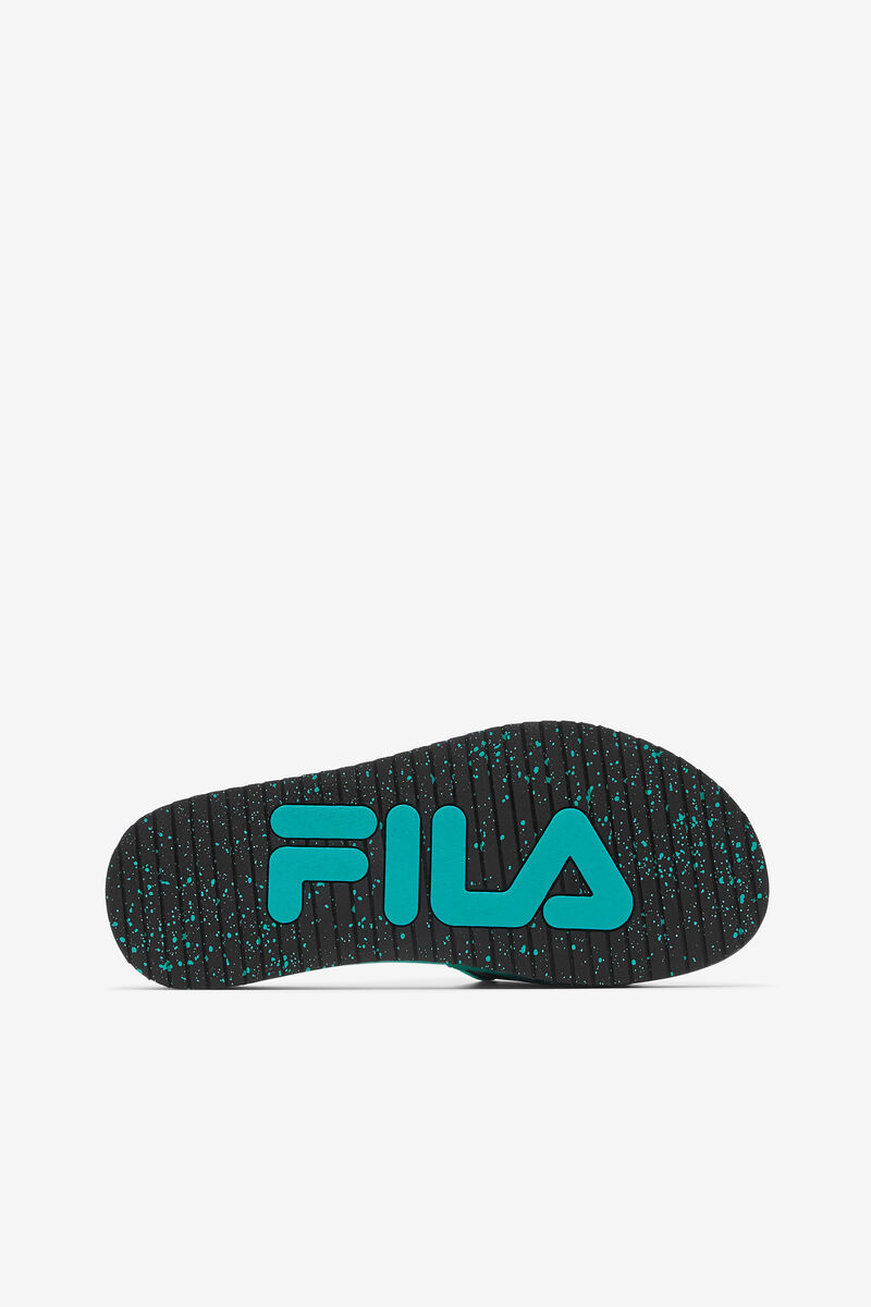 Fila Lunar Slide Black / Pink | mX1ycnCarEU