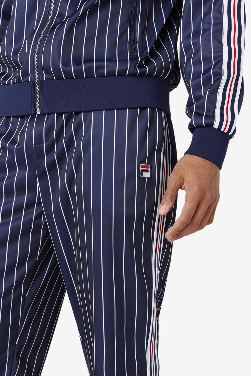 Fila Lyons Track Pant Navy / White | 4R1QbQXMtQg