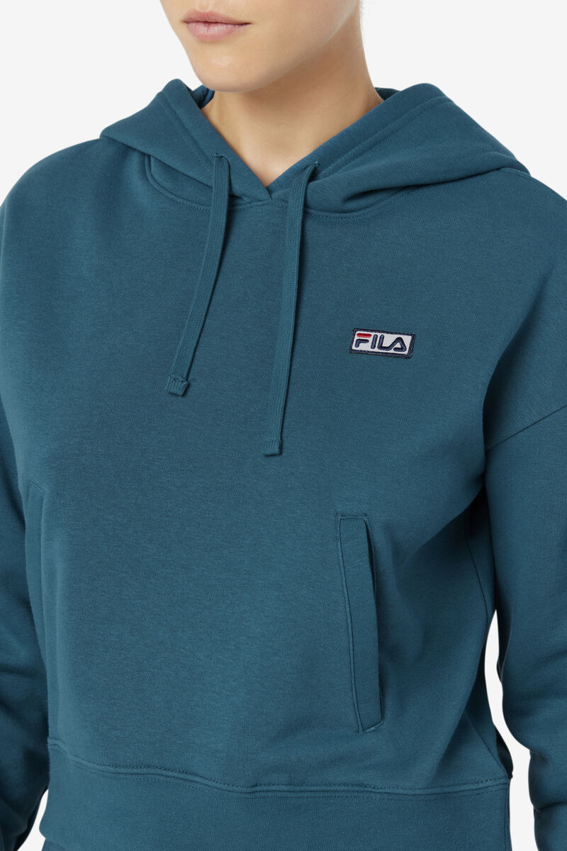 Fila Marina Hoodie Blue Coral | I6wvI8JElAE