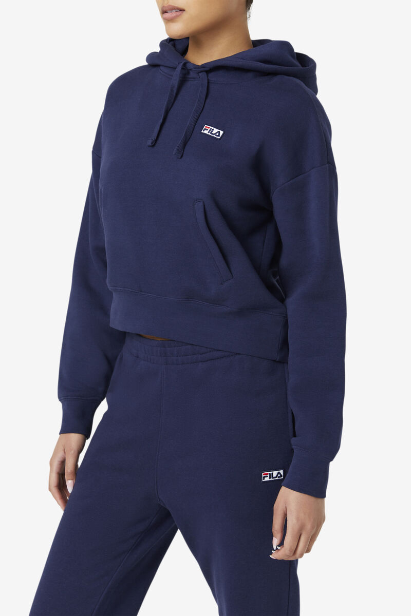 Fila Marina Hoodie Navy | EQS5h6M6RSR