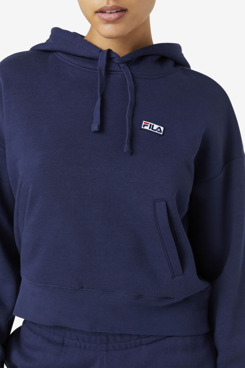 Fila Marina Hoodie Navy | EQS5h6M6RSR