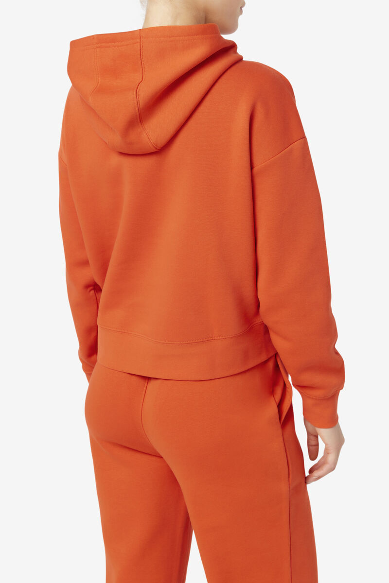 Fila Marina Hoodie Orange | WvOV7wL5SEt