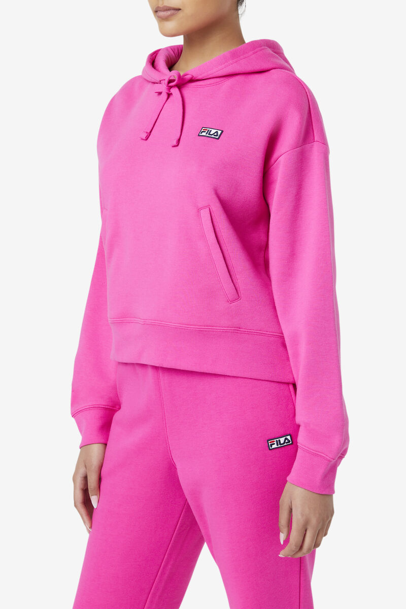 Fila Marina Hoodie Pink | djiO3LLJlEx