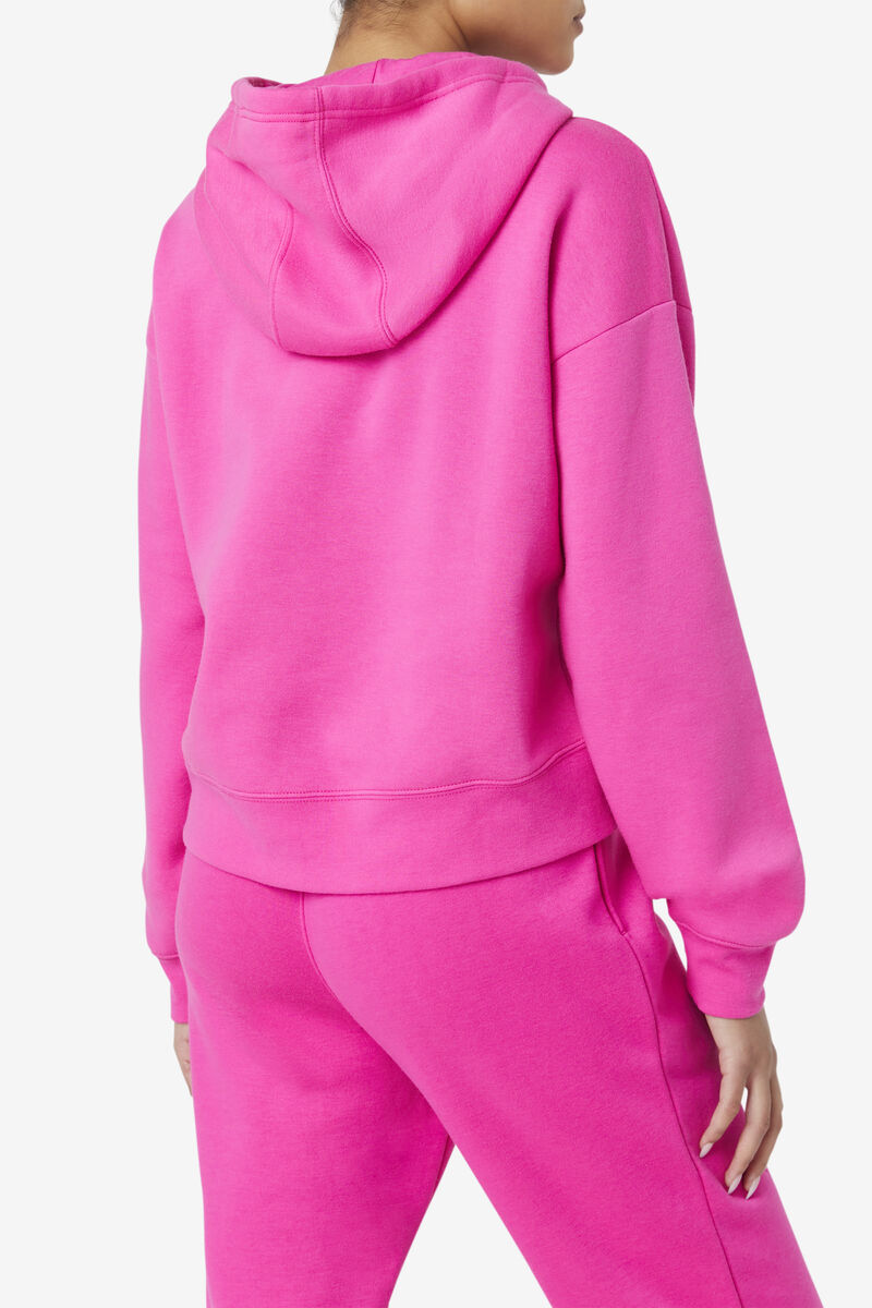 Fila Marina Hoodie Pink | djiO3LLJlEx