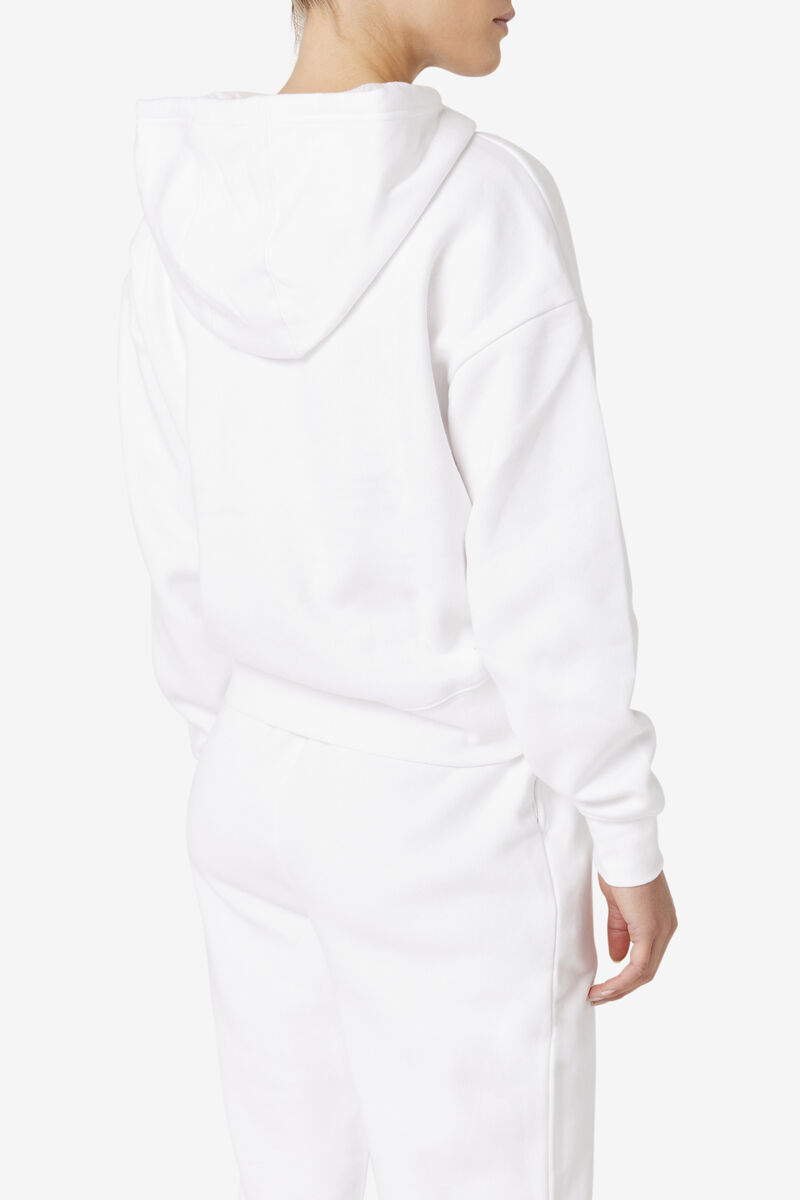 Fila Marina Hoodie White | GbqLs7mUHNh