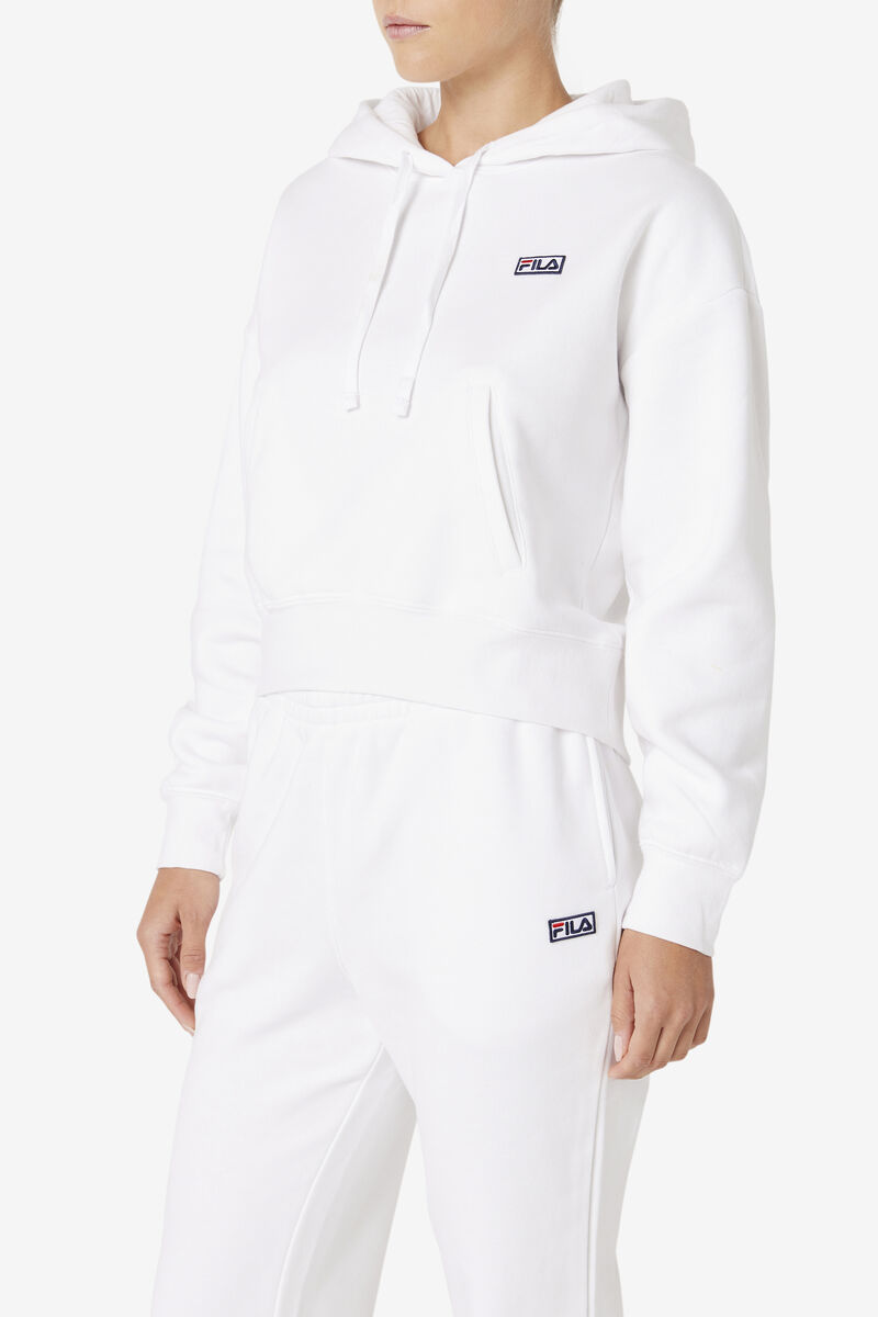 Fila Marina Hoodie White | GbqLs7mUHNh